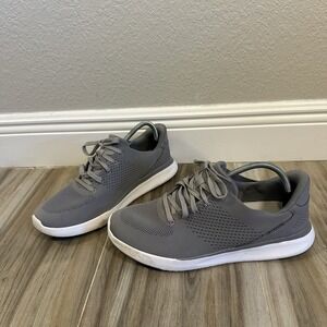 Kizik Lima Sneakers Mens 12 Hands Free Technology Slip On Gray Comfort Casual